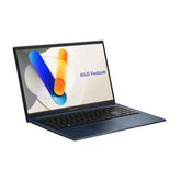 كمبيوتر محمول Asus VivoBook 15 FHD (الجيل الثاني عشر) Intel Core 5، ذاكرة وصول عشوائي سعتها 16 جيجابايت، ومحرك أقراص SSD سعة 512 جيجابايت، وبطاقة رسومات Intel Iris Xe مدمجة بنظام التشغيل Windows 11 Home - أزرق هادئ